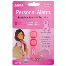 Sabre Personal Alarm - Pink