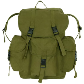 Canvas Dakota Backpack - Olive Drab